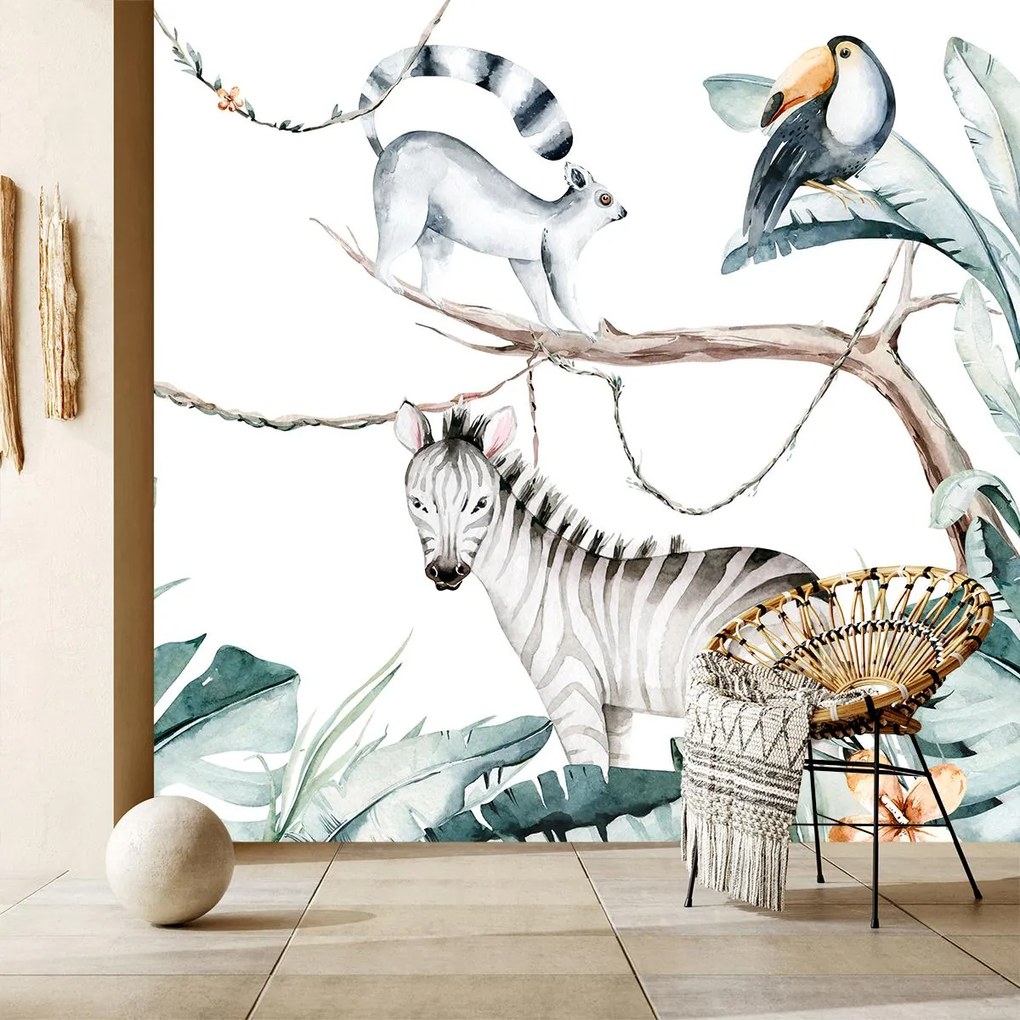 Fototapet - Animale exotice (147x102 cm)