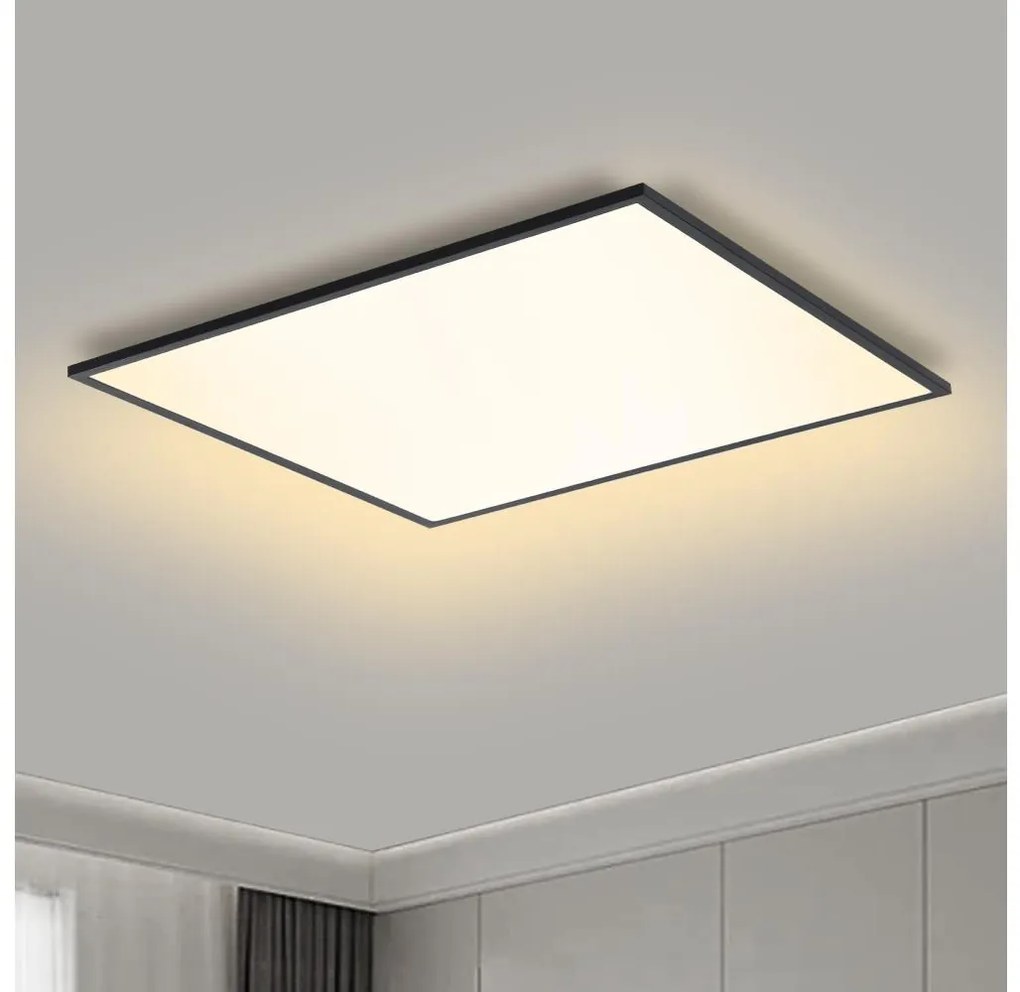Plafonieră LED Brilagi SLIMFRAME LED/58W/230V 60x60 cm negru