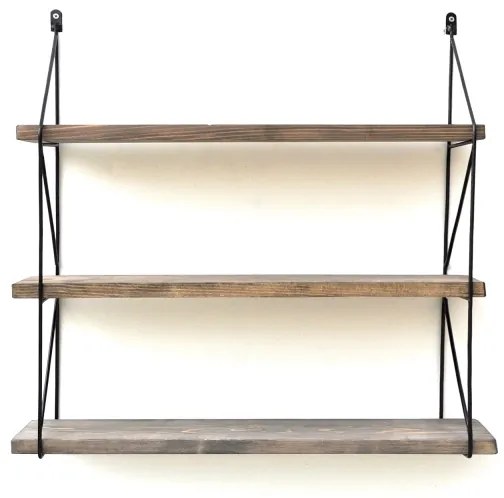 Etajeră de perete 60x55 cm molid