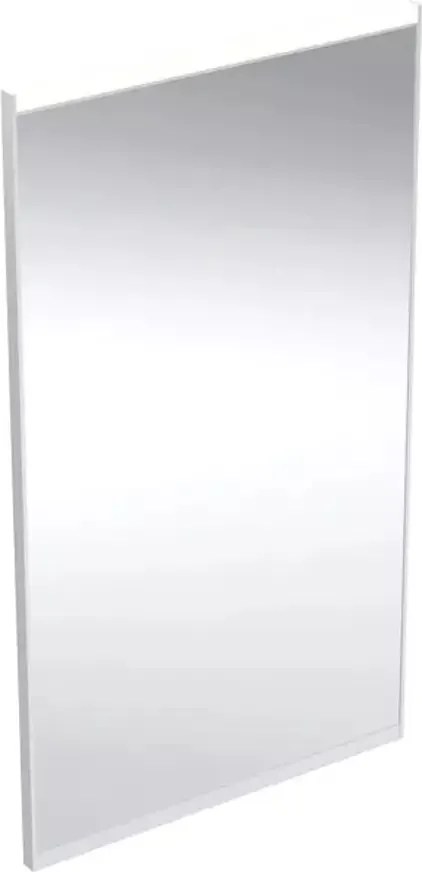 Oglinda cu iluminare si dezaburire Geberit Option Plus Square 40 cm aluminiu eloxat