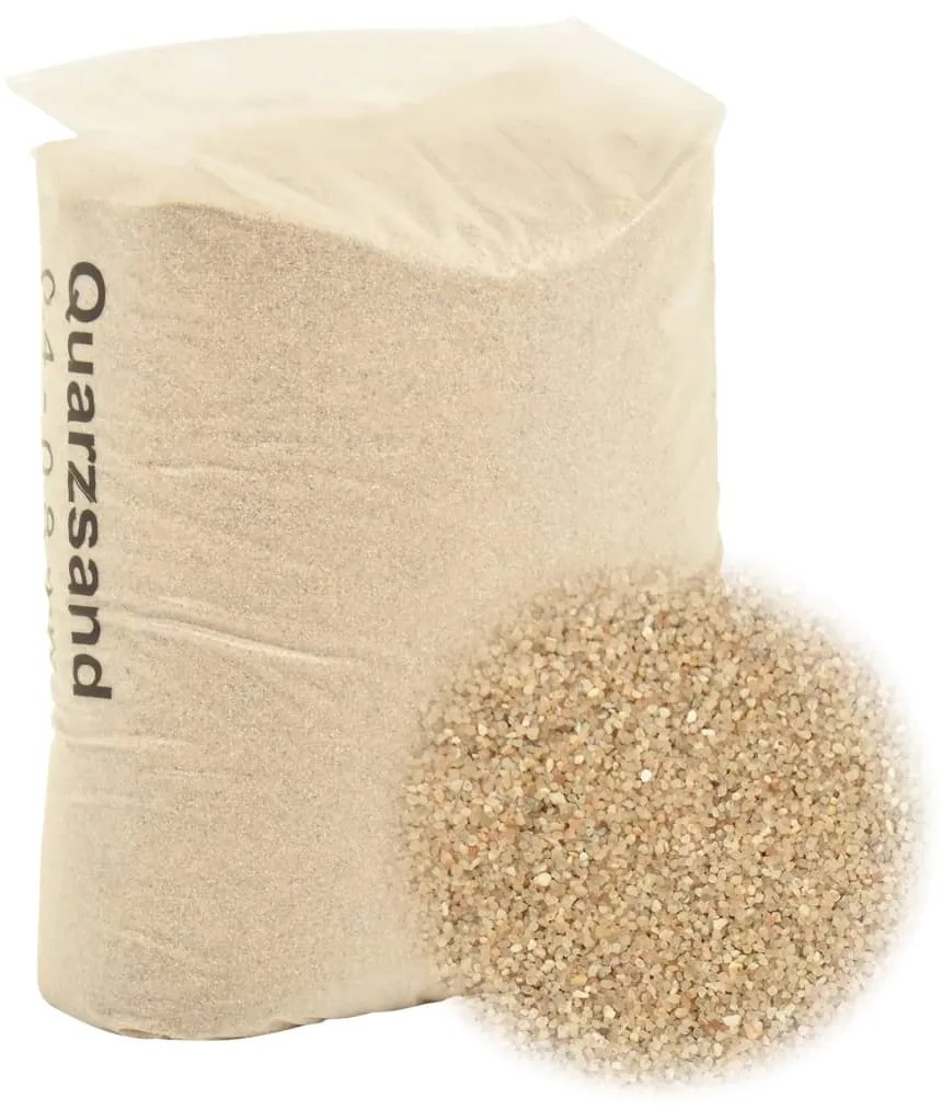 vidaXL Nisip de filtrare, 25 kg, 0,4-0,8 mm