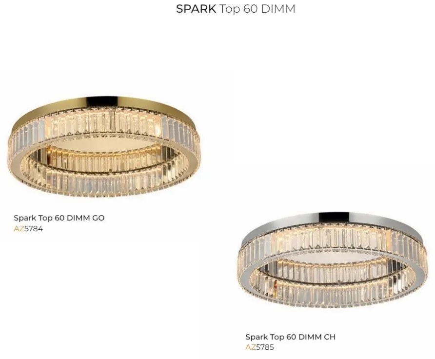 Plafoniera LED SPARK TOP 60 DIMM GO