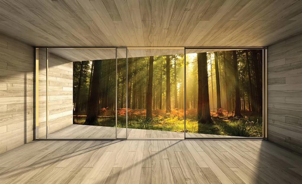 Fototapet - Pădurea (254x184 cm), în 8 de alte dimensiuni noi