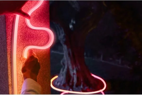 Philips Hue NEON bandă LED RGBW reglabilă pentru exterior 5m LED/30W/230V 2200-6500K IP67