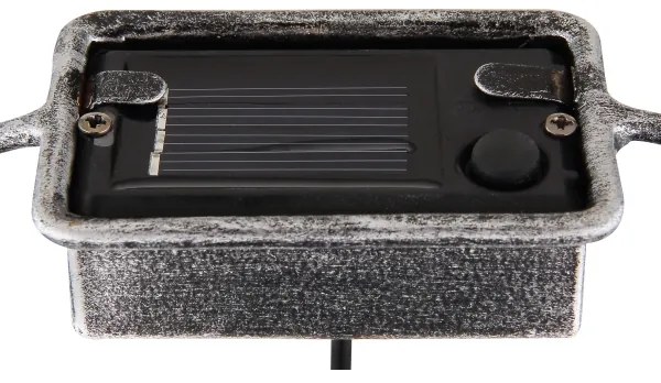 Corp de iluminat solar LED/0,06W/1,2V argintiu IP44 Globo 36618