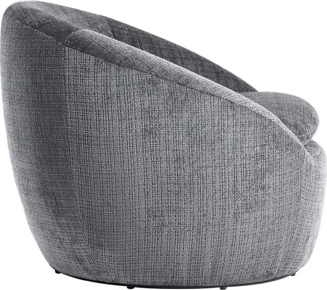 Fotoliu pivotant modern ALPINE tesatura structurata gri