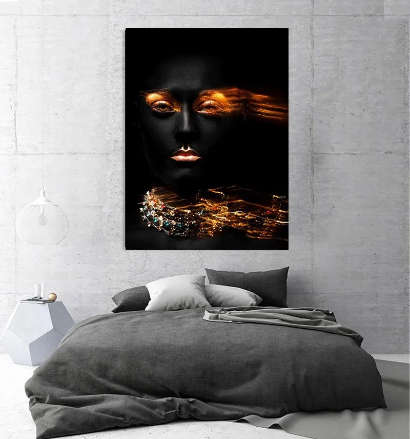 Tablou canvas Filling Gold 120x80 cm
