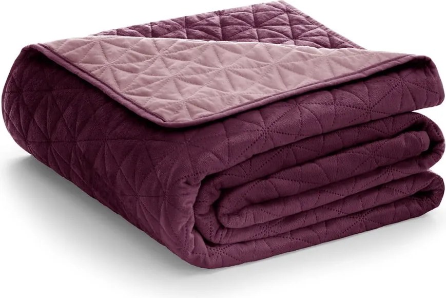 Cuvertură AmeliaHome Laila Mauve, 260 x 240 cm, roz