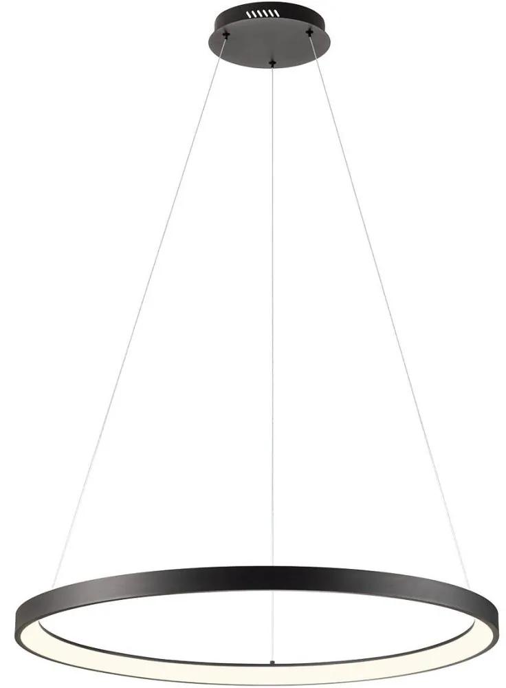 Lustră LED dimabilă pe cablu Redo 01-2677 ICONIC LED/60W/230V d. 68 cm negru