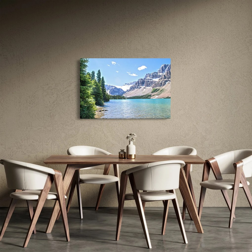 Tablou - Lac Alpin (90x60 cm)