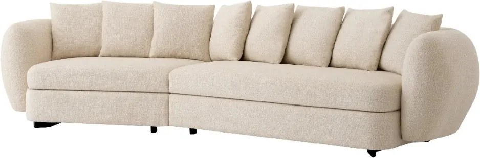 Canapea moderna design LUX Sidney, Nuoro beige