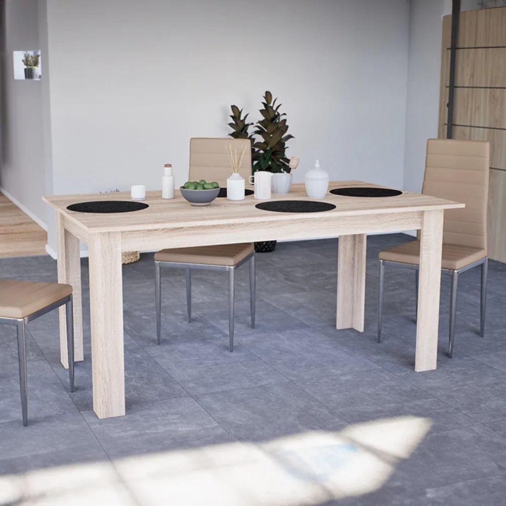 Masă de dining Yorki Standard 160x90 cm stejar sonoma