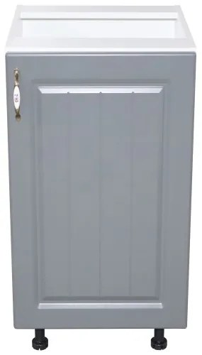 Corp inferior 45 cu 1 usa Zebra MDF gri dungi