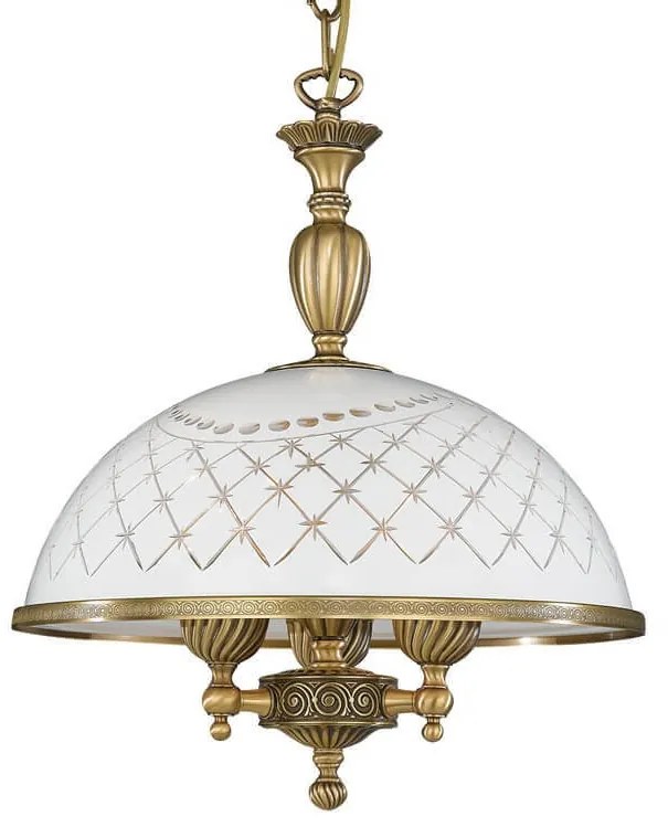 Pendul clasic design italian din alama, sticla 7002 RA-L. 7002/38