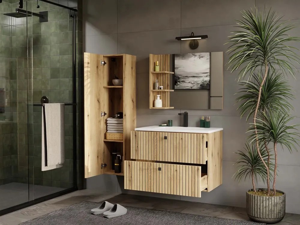 Dulap sub lavoar Terca 1 80 (stejar evoke). 1133037