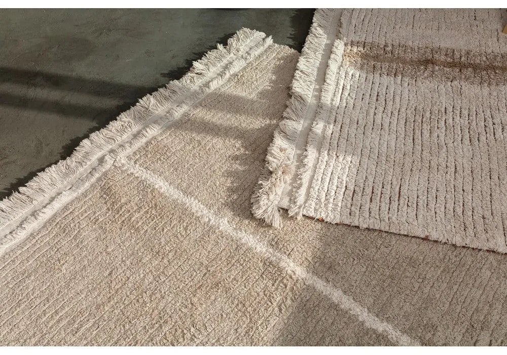Covor cărămiziu/bej din bumbac 170x240 cm Duetto Toffee – Lorena Canals