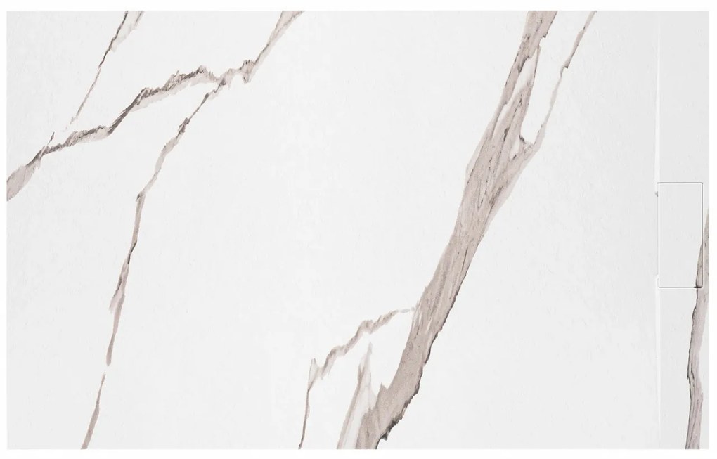 Cadita de dus Bazalt Carrara alba 90x120