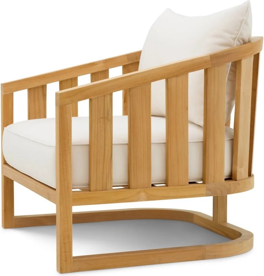 Fotoliu LUX pentru exterior din lemn de tec Aruba