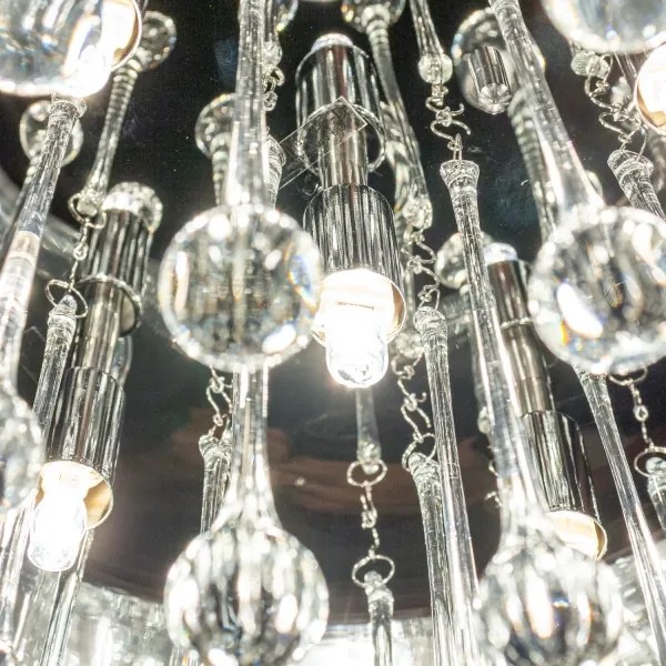 Brilagi - Plafonieră LED cu cristale JEWEL 5xG9/40W/230V