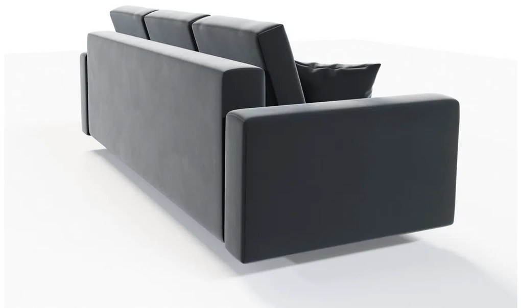 Supermobel Canapea extensibilă tapițată KRONOS,236x87x90, itaka 34