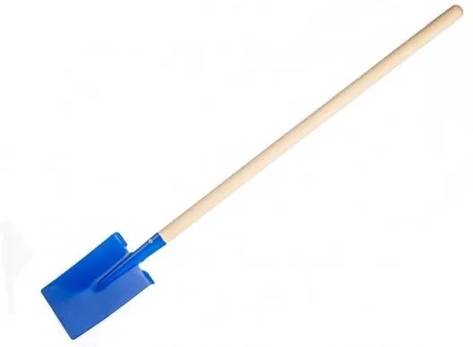 Cazma - albastru drept cu mâner metalic / lemn 83 cm, scule