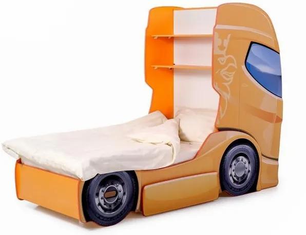 Pat camion tineret Duo Scania+1 Orange