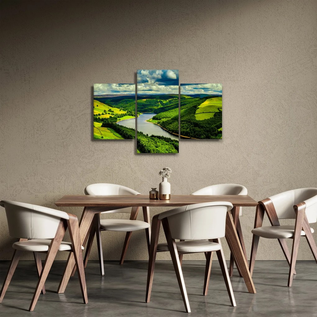 Tablou - Peisaj verde (90x60 cm)