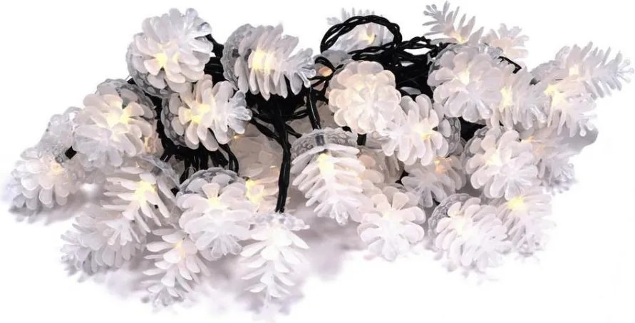 Retlux - Ghirlandă LED pentru exterior 40 LED/15 m IP44 alb cald