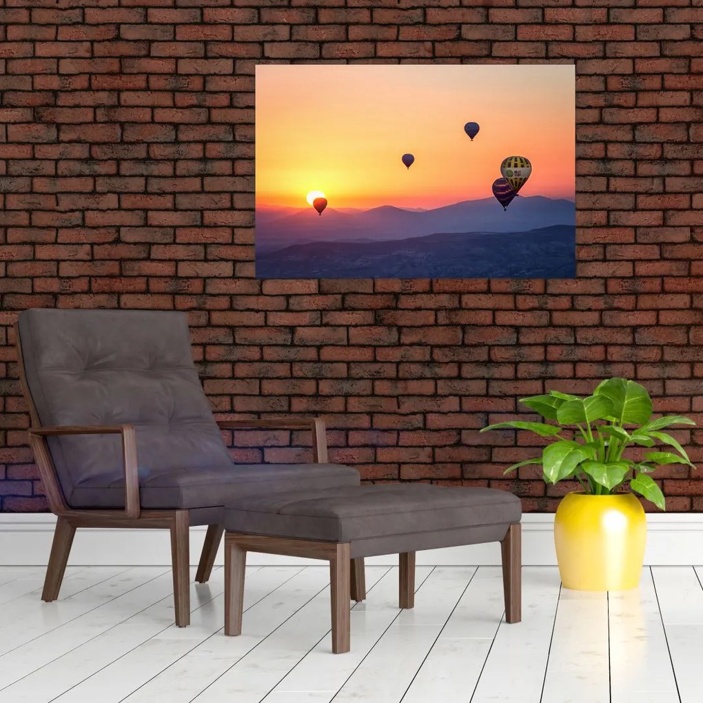 Tablou cu baloane de aer cald (90x60 cm)