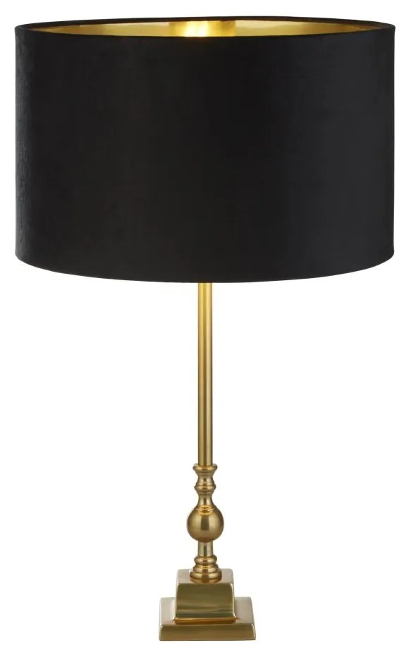 Veioza/Lampa de masa design modern Whitby alama antique/negru