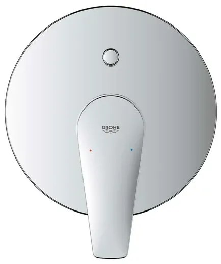 Baterie cada - dus incastrata Grohe BauEdge New crom monocomanda