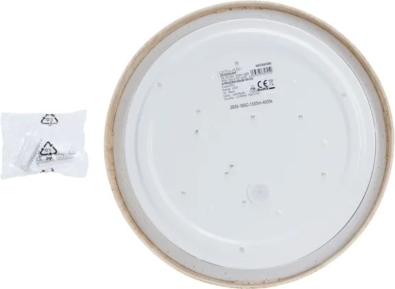 Brilagi - Plafonieră LED NATURA LED/12W/230V 4000K Ø 26,3 cm