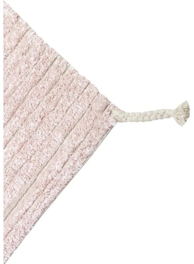 Covor roz deschis din bumbac 120x160 cm Gelato Pink – Lorena Canals