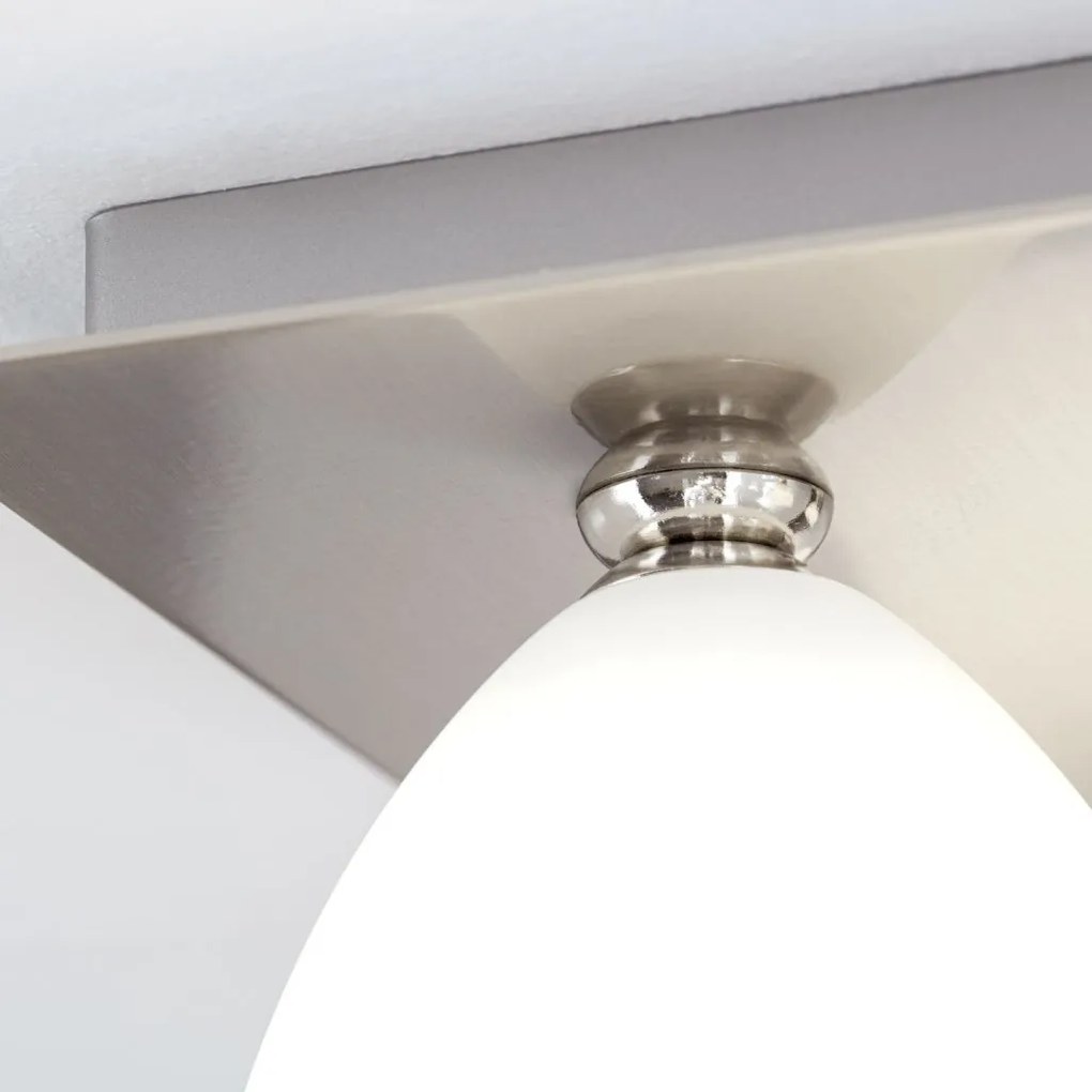 Plafoniera eleganta design modern OPALDESIGN 4L, satin