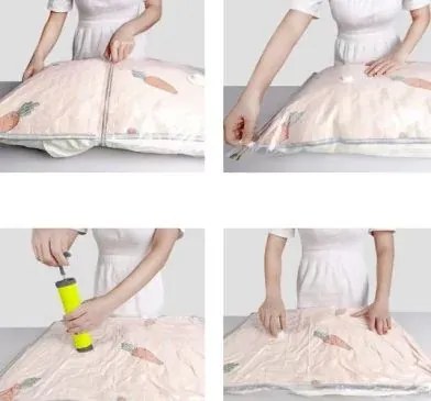 Set saci de vid 50x70 cm - 10 buc + extractor de aer