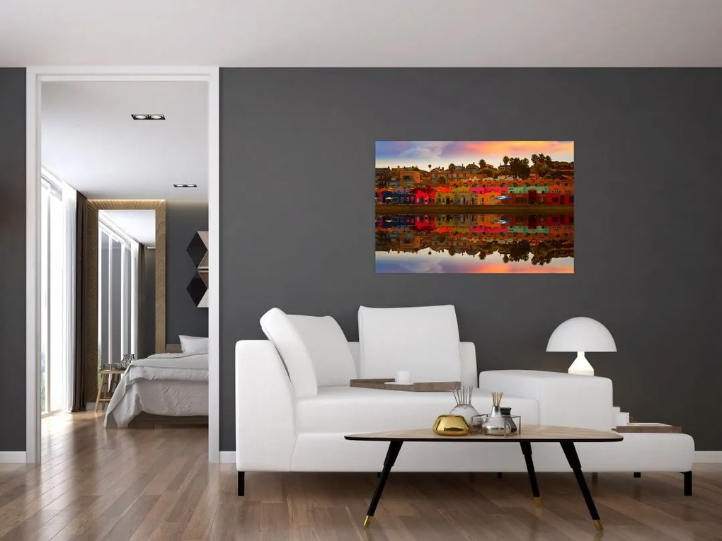 Tablou - Loc pentru baie de vară (90x60 cm)