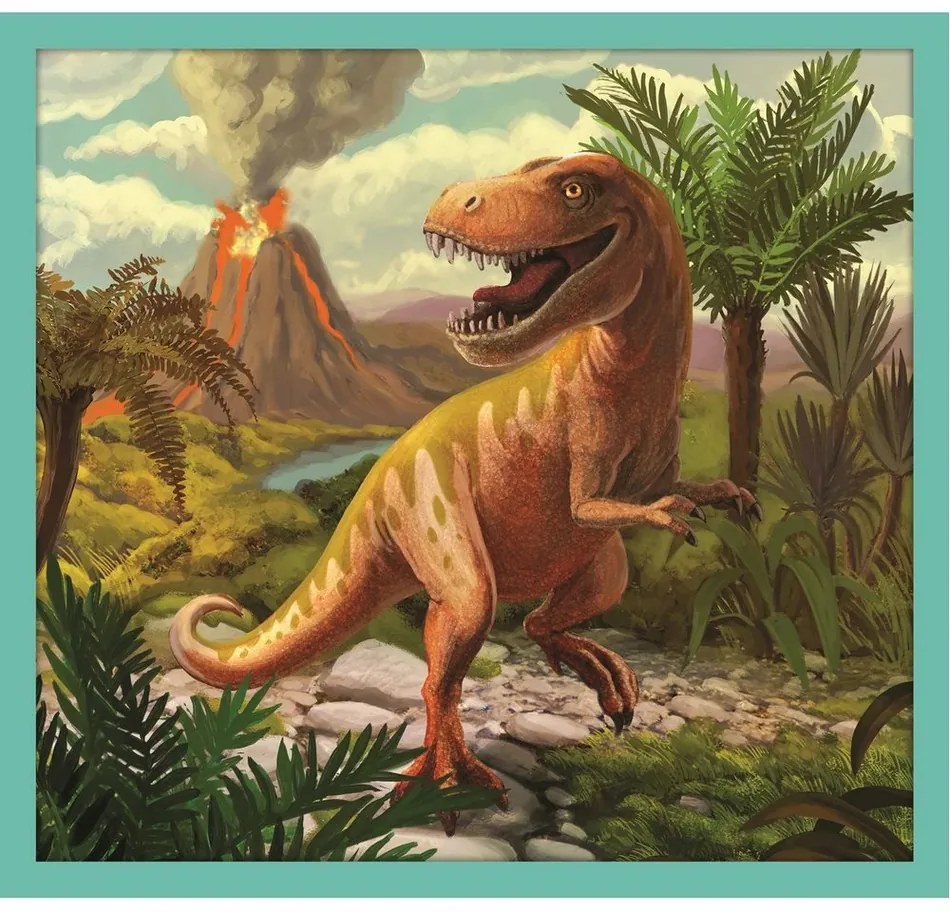 Puzzle Trefl Dinozauri, 10în1