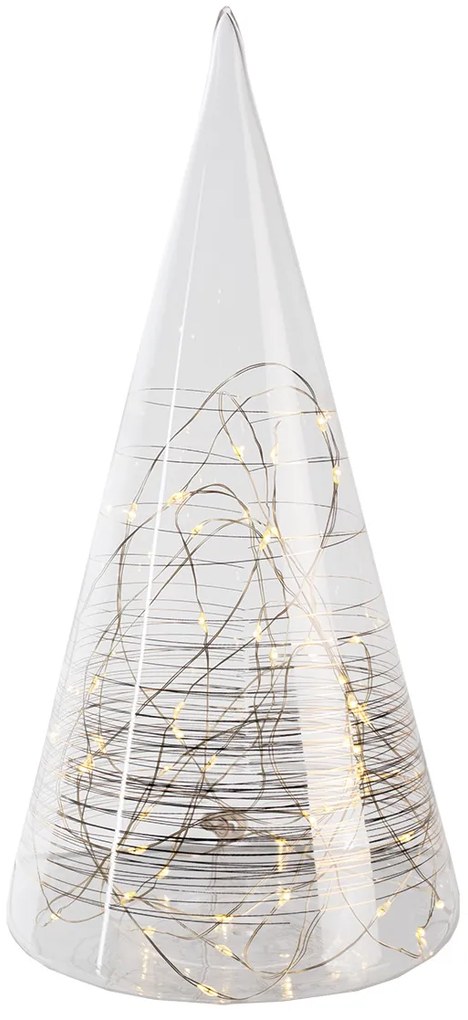 Brad luminos LED din sticla JEDLE XL LINIEN