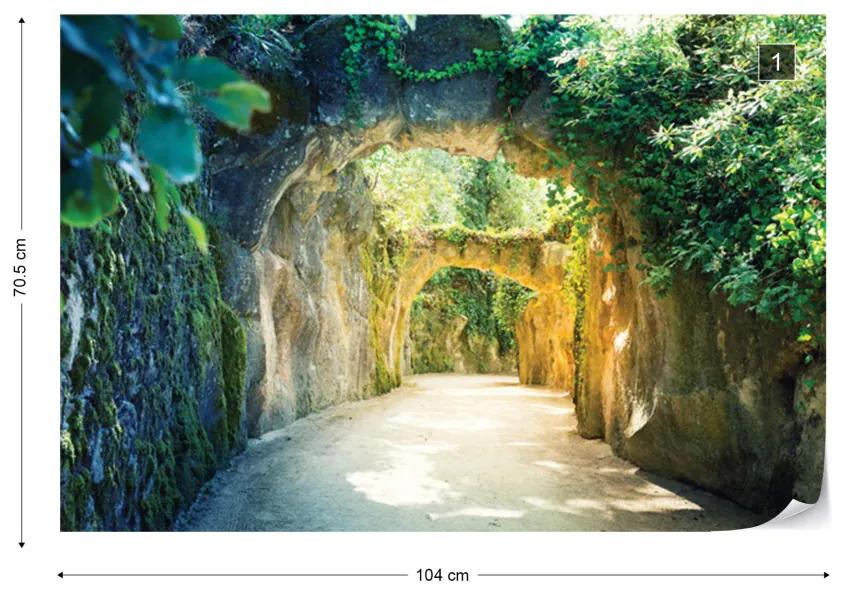 Fototapet Garden Tunnel