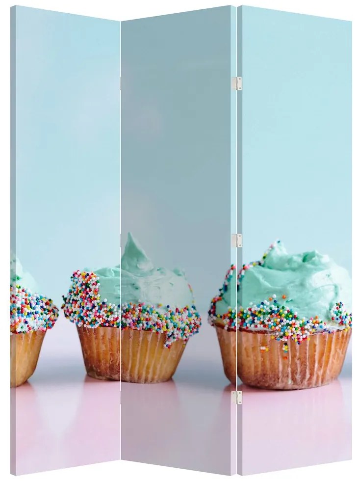 Paravan - Cupcakes (126x170 cm)