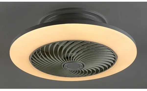 Plafonieră LED dimabilă cu ventilator Rabalux 6710 DALFON LED/36W/230V + telecomandă