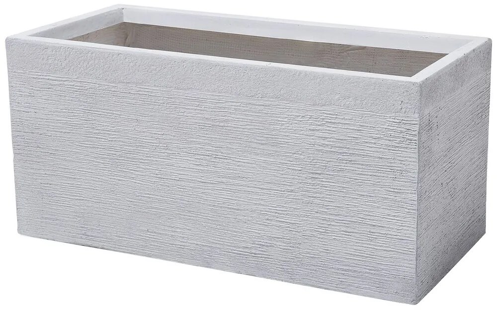Ghiveci MIMA 37x80x38 cm (MGO) (alb). 1018883
