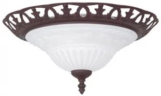 Plafoniera clasica 2 becuri E27 Rustica 6102021-24 Trio
