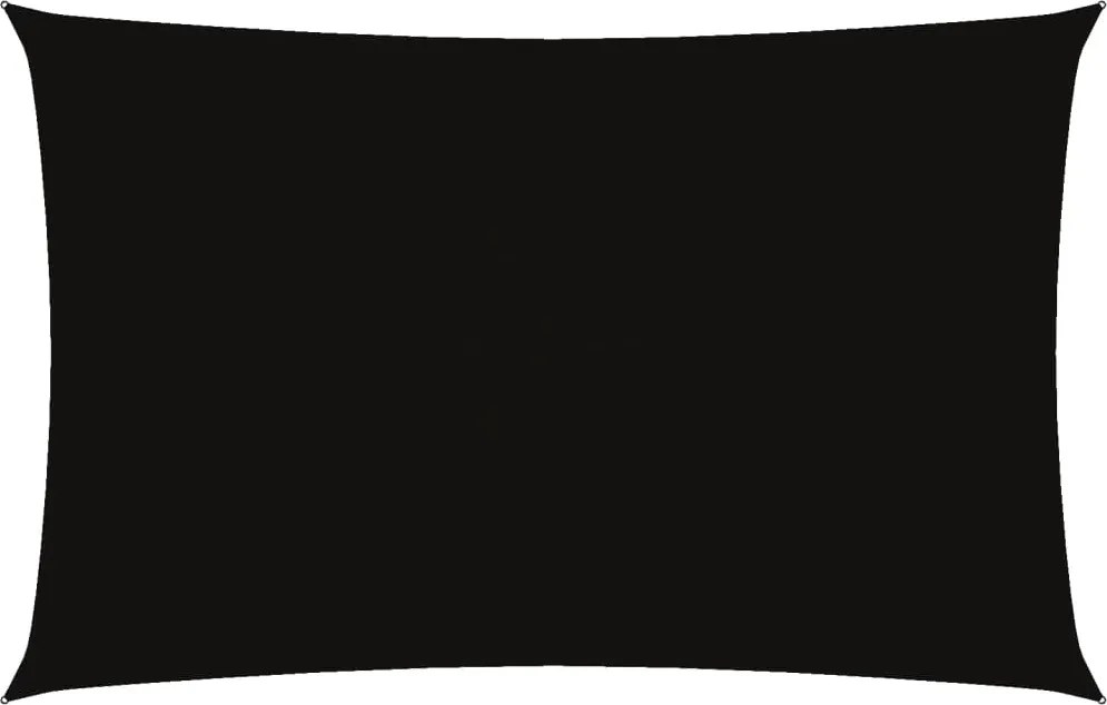 vidaXL Parasolar, negru, 5x8 m, țesătură oxford, dreptunghiular