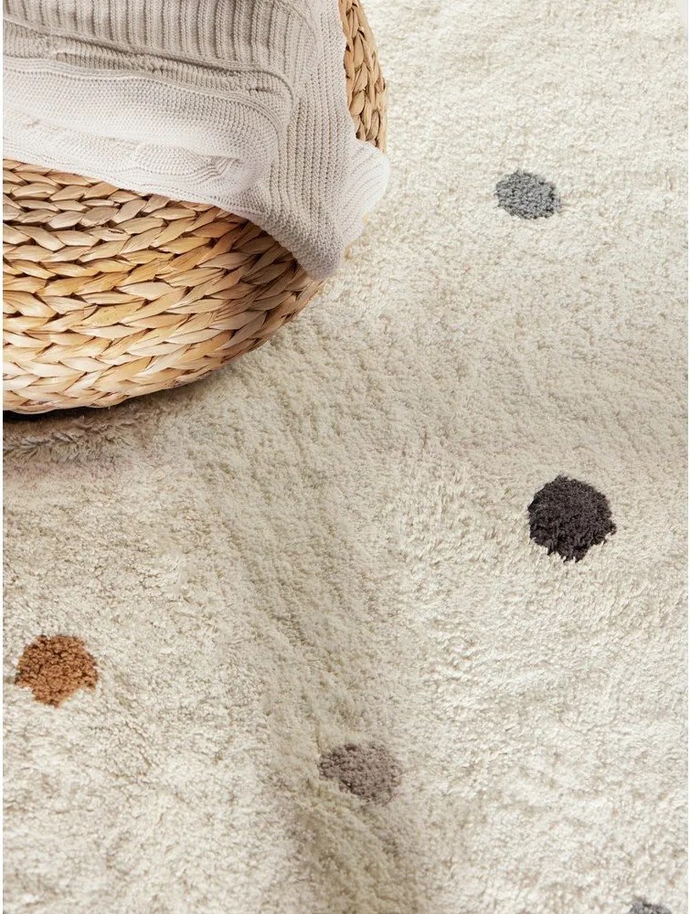 Covor pentru copii crem lavabil/țesut manual din bumbac 140x200 cm Snuggle Pippo – Hanse Home