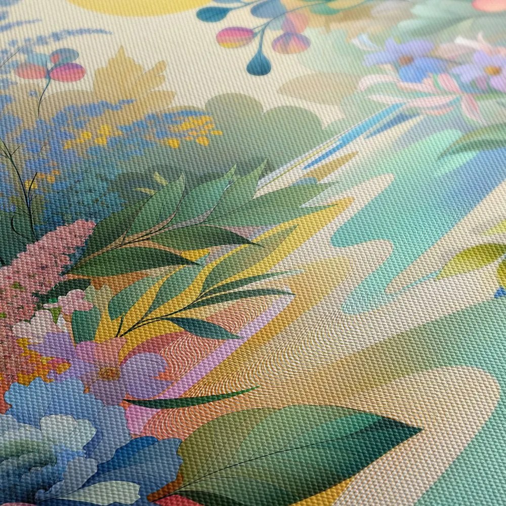 Tablou peisaj floral