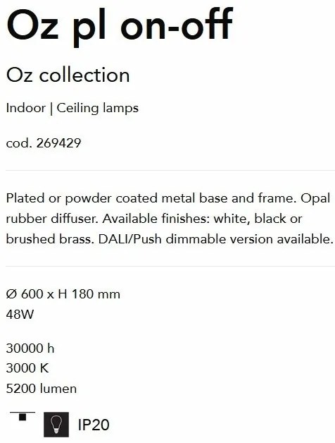 Lustra / Plafoniera LED design modern circular OZ PL ORO