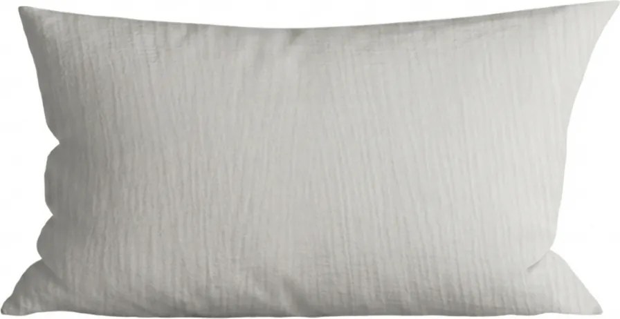 Husa de perna muselina PURELY 40x80 cm, gri deschis