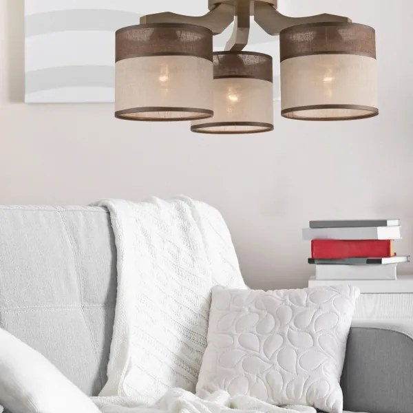 Lustr de plafon ANDREA 3xE27/60W/230V