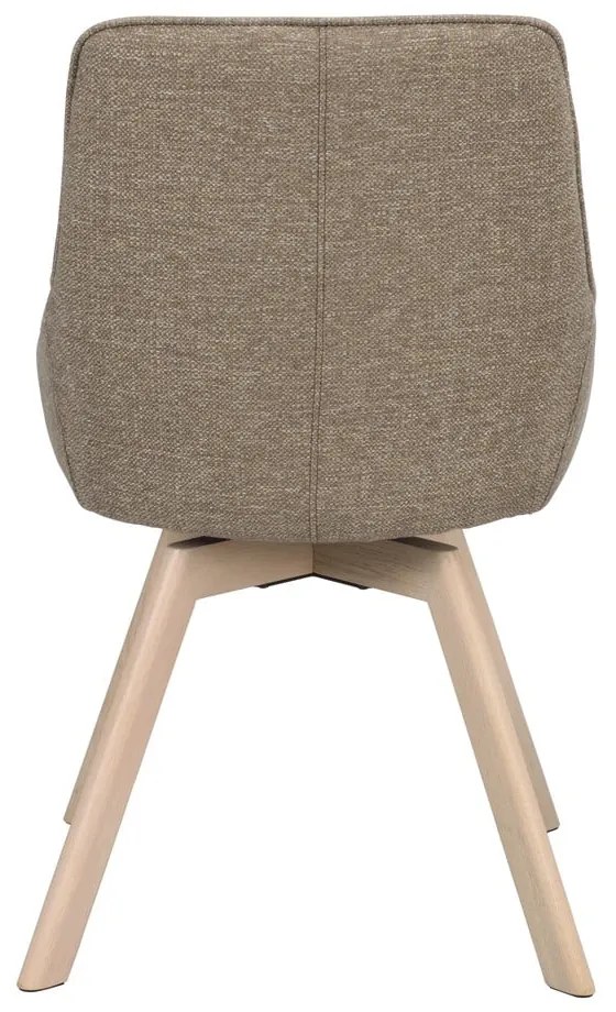 Scaune de dining bej 2 buc. Alison – Rowico